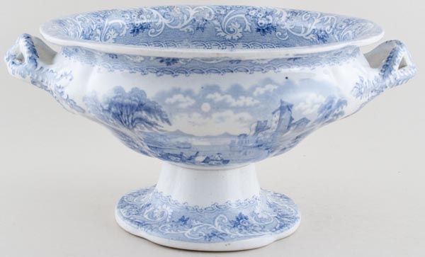 Bowl footed c1850